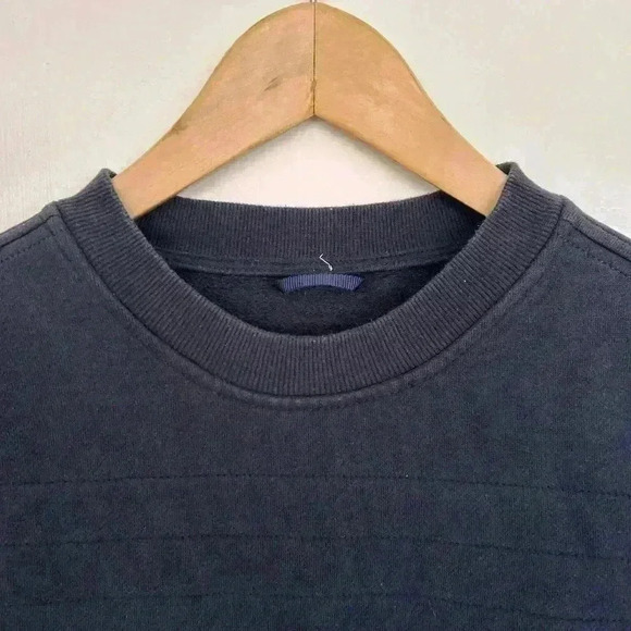 Lululemon Navy Blue Crewneck Sweatshirt  with Two Front Zippers S - Picture 4 of 11
